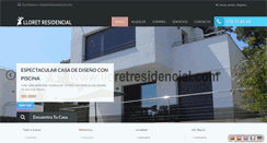 Desktop Screenshot of lloretresidencial.com